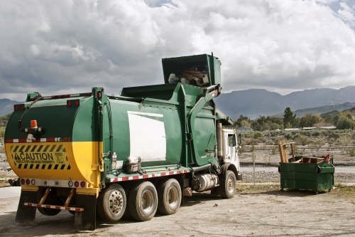 Secure document shredding during office clearance